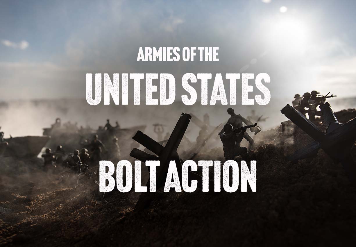 Bolt Action BNIB Armies of the United States 