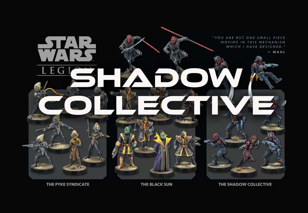 Star Wars Legion: Shadow Collective - Starter Set - Game Nerdz